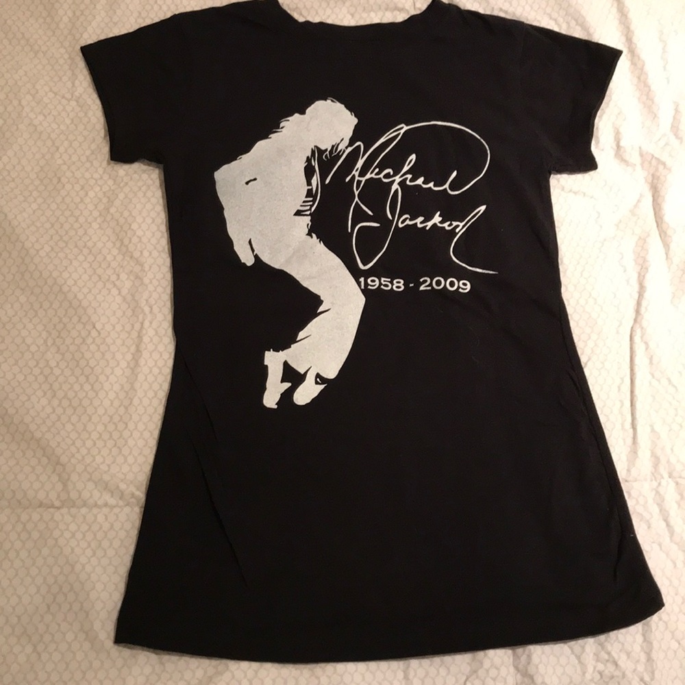 Michael Jackson black t-shirt